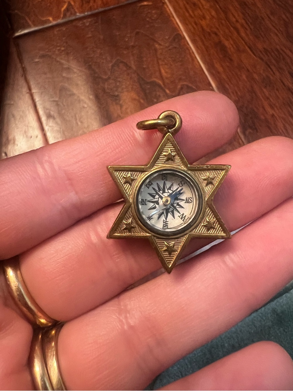 Antique star compass
